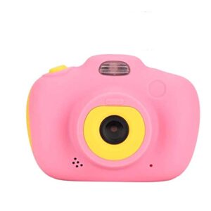 lkyboa pink camera，mini kids camera, 1080p hd mini video camera for children memory card, best gift