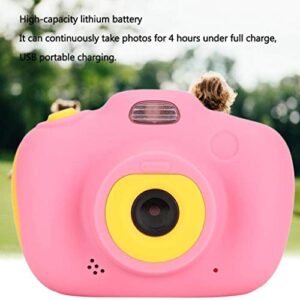 LKYBOA Pink Camera，Mini Kids Camera, 1080P HD Mini Video Camera for Children Memory Card, Best Gift