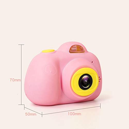 LKYBOA Pink Camera，Mini Kids Camera, 1080P HD Mini Video Camera for Children Memory Card, Best Gift