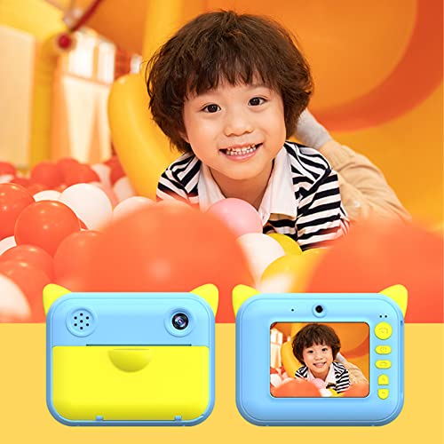 Kids Camera, Digital Camera for Kids Boys and Girls - 24MP Children's Camera with LCD Screen, Full HD 1080p Rechargeable Electronic Mini Camera for Students, Teens, Kids