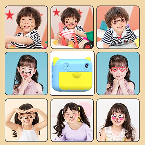 Kids Camera, Digital Camera for Kids Boys and Girls - 24MP Children's Camera with LCD Screen, Full HD 1080p Rechargeable Electronic Mini Camera for Students, Teens, Kids