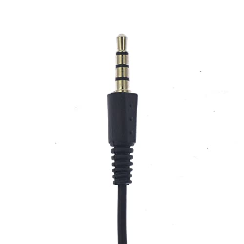 YQSDG 3.5mm Male to Female Headphone Extension Cable 4-Pole 3 Ring TRRS 1M/3Ft for Audio Extension Connecting Card Wwipers to Mobile Devices