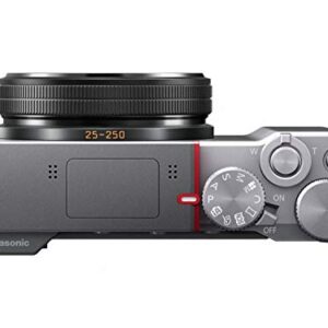 PANASONIC LUMIX ZS100 4K Point and Shoot Camera, 10X Leica DC Vario-ELMARIT F2.8-5.9 Lens with Hybrid O.I.S, 20.1 Megapixels, 3 Inch LCD, DMC-ZS100S (Renewed)