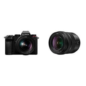 panasonic lumix s5 full frame mirrorless camera (dc-s5kk) and lumix s 20-60mm f3.5-5.6 l mount interchangeable lens (s-r2060)