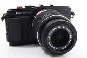 olympus pen lite micro slr e-pl6 digital camera with 14-42mm lens (black)