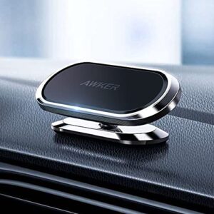 awker magnetic car phone holder mount, [upgrade magnet] 360 adjustable super strong magnet, universal dashboard car mount for iphone, samsung, lg, google pixel (m4-silver)