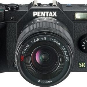 Pentax Q7 02 zoom kit black Mirrorless Digital Camera 12.4MP Mirrorless Digital Camera with 3-Inch LCD and5-15mm (Black) (Discontinued by Manufacturer)