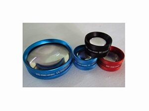 20d double aspheric lens(blue) ce marked in wood box