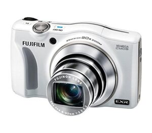 fujifilm f850exr 16mp cmos camera with 20x optical zoom, 3-inch lcd, white