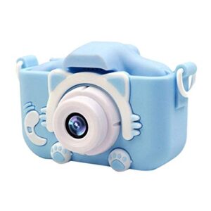 lkyboa kids camera toys for 3-12 year old, children’s digital camera 2inch touch screen games camera video (color : b)