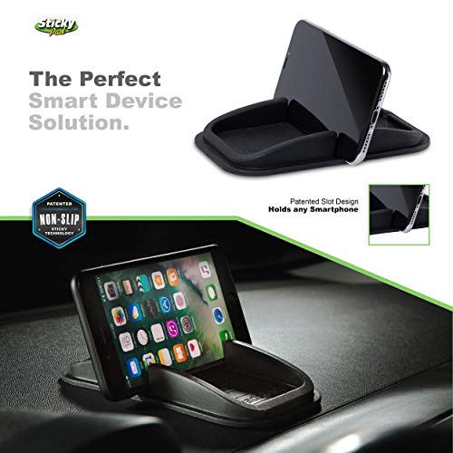 Sticky Pad Roadster Smartphone Dash Mount by Handstands Products- no magnets and no adhesives