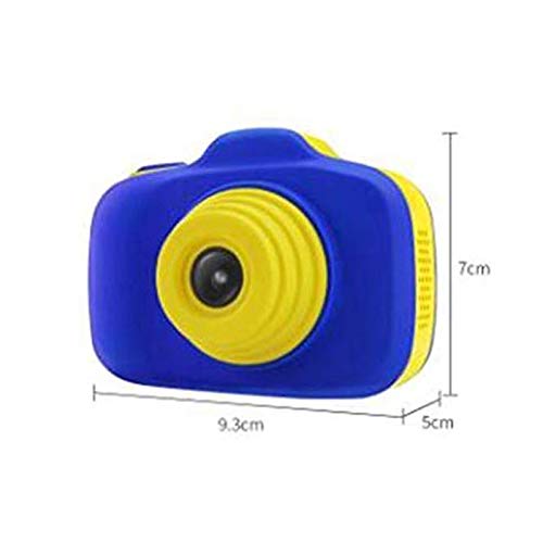 LKYBOA Kids Camera,Mini Digital Camera 2.3 Inch Cartoon Cute Camera Toys Children 1080P Camera Children Camera Birthday Shockproof Digital Video (Color : Green)