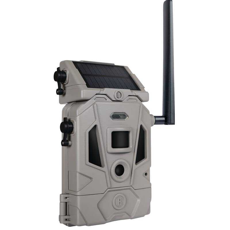 Bushnell CelluCORE 20 Solar Trail Camera, Low Glow Hunting Game Camera with Detachable Solar Panel with Bundle Options (Mount + SD Card)