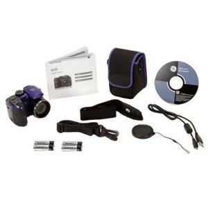 GE 16MP Bridge Digital Camera 15X 2.7" LCD (Berry Purple)