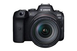 canon eos r6 full-frame mirrorless camera + rf24-105mm f4 l is usm lens kit (renewed)