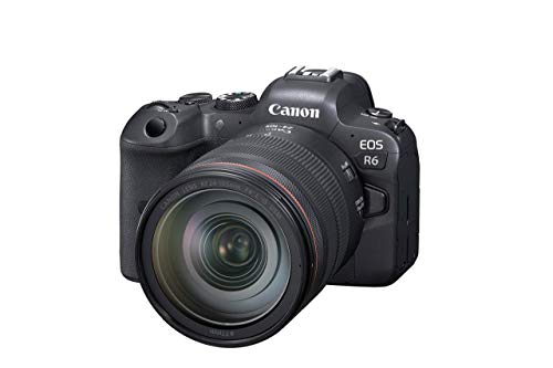 Canon EOS R6 Full-Frame Mirrorless Camera + RF24-105mm F4 L is USM Lens Kit (Renewed)