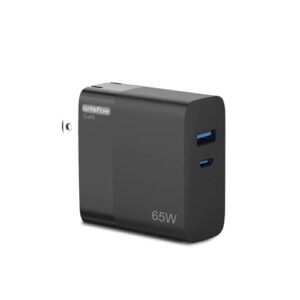 65w usb c charger, antepow gan multiport fast laptop wall charger, foldable type c power adapter for iphone 13 pro max, macbook pro air 2022,ipad pro, switch, galaxy s21/s20.(black)