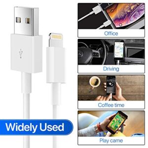 iPhone Charger [Apple MFi Certified] Cube iPhone Charger 3.3FT Lightning Cable Quick Fast Charging Cord USB Wall Charger Block Travel Adapter for iPhone 14 Plus/13/12/11/10/XS/XR/8 Plus/8/7/SE AirPods