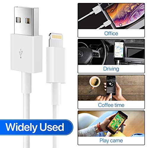 iPhone Charger [Apple MFi Certified] Cube iPhone Charger 3.3FT Lightning Cable Quick Fast Charging Cord USB Wall Charger Block Travel Adapter for iPhone 14 Plus/13/12/11/10/XS/XR/8 Plus/8/7/SE AirPods