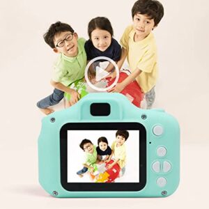 Kids Camera Digital Camera Cartoon Cute Rounded Design 2 Inch IPS Screen Auto Focusing Children Camera Toy Birthday Gifts