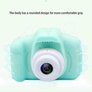 Kids Camera Digital Camera Cartoon Cute Rounded Design 2 Inch IPS Screen Auto Focusing Children Camera Toy Birthday Gifts