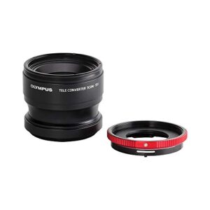 olympus telephoto tough lens pack (lens and adapter) for tg-1,2,3,4,5 & 6 cameras