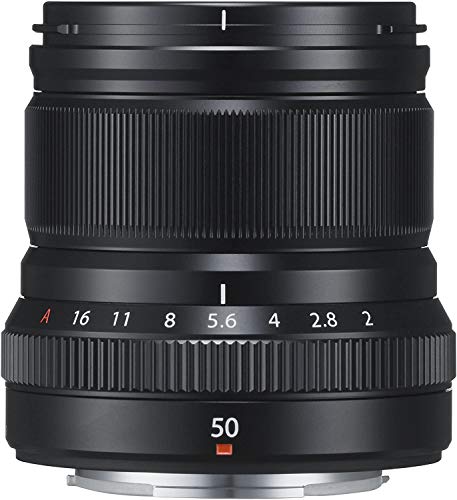 Fujifilm XF 50mm F/2 R WR Lens (Black) with Advanced Accessory and Travel Bundle | Fuji xf 50mm Lens