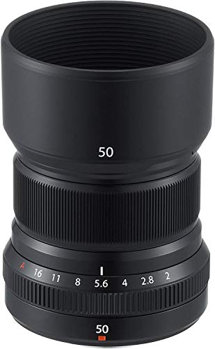 Fujifilm XF 50mm F/2 R WR Lens (Black) with Advanced Accessory and Travel Bundle | Fuji xf 50mm Lens