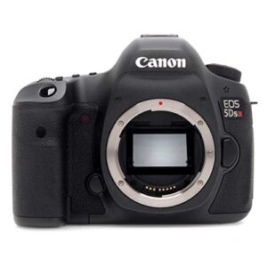 canon 0582c002-iv eos 5ds r digital slr with low-pass filter effect cancellation (body only) international version (no warranty), black (renewed)