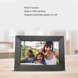 Electronic Album, Music Playback, WiFi Digital Photo Frame, HD Touch Screen, Support Home Application Sharing (US Plug)