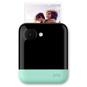 zink polaroid pop 3×4″ instant print digital camera with zink zero ink printing technology – green (discontinued)