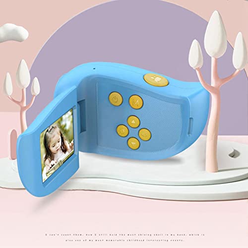 Garende Kids Video Camera for Girls Gifts 2.0 Inches Digital Cameras Shockproof Children Selfie Anti Mini Child, Blue