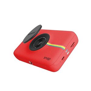 Zink Polaroid Snap Instant Digital Camera (Red) with ZINK Zero Ink Printing Technology