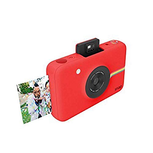 Zink Polaroid Snap Instant Digital Camera (Red) with ZINK Zero Ink Printing Technology