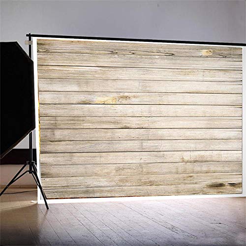 Laeacco 10x8ft Wooden Board Photography Background Rustic Wood Backdrops Vintage Texture Wood Photo Prop Studio Wooden Backdrop Child Baby Adult Portrait Shoot Wallpaper Grunge Wood Plank Video Prop