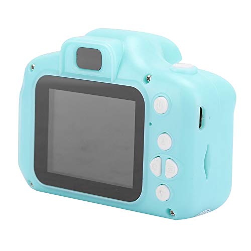 HURRISE 2.0 Inches 1080P HD Kids Digital Camera 32GB Card Camera, Mini Portable Digital Camera for Kids 3-9 Years Old Kids (Green)