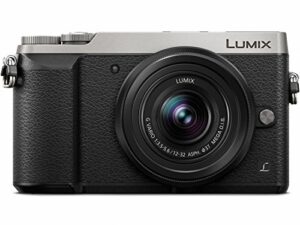 panasonic lumix gx85 4k mirrorless camera, with 12-32mm mega o.i.s. lens, 16 megapixels, dual i.s. 1.0, 3 inch tilting touch lcd, dmc-gx85ks (usa silver discontinued)