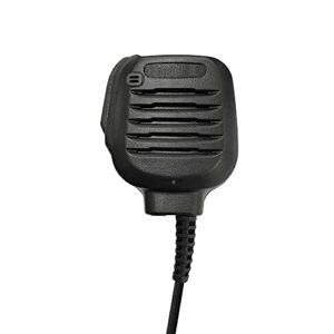 VBLL KMC-45 Heavy Duty Speaker Microphone with 2.5mm Audio Jack for TK430 TK431 TK3201 TK2160 TK3160 TK2402 TK3402 TK2312 TK3312 NX240 NX220 NX320