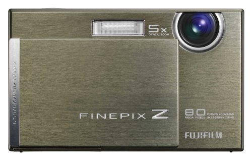 Fujifilm Finepix Z100fd 8MP Digital Camera with 5x Optical Image Stabilized Zoom (Silver)