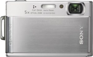 sony cybershot dsct300 10.1mp digital camera with 5x optical zoom with super steady shot (silver)