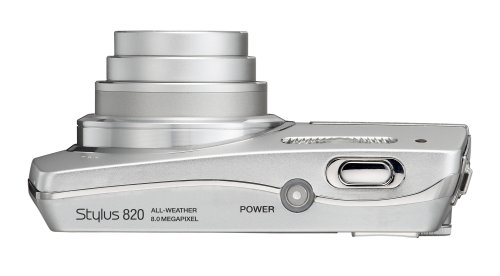 Olympus Stylus 820 8MP Digital Camera with 5x Optical Zoom (Silver)