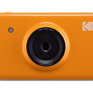Kodak Mini Shot Wireless Instant Digital Camera & Social Media Portable Photo Printer, LCD Display, Premium Quality Full Color Prints, Compatible w/iOS & Android (Yellow) (KOD-MSY)