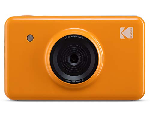 Kodak Mini Shot Wireless Instant Digital Camera & Social Media Portable Photo Printer, LCD Display, Premium Quality Full Color Prints, Compatible w/iOS & Android (Yellow) (KOD-MSY)