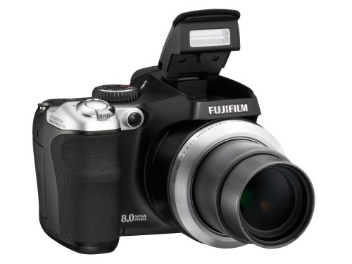 Fujifilm Finepix S8000fd 8MP Digital Camera with 18x Optical Image Stabilization