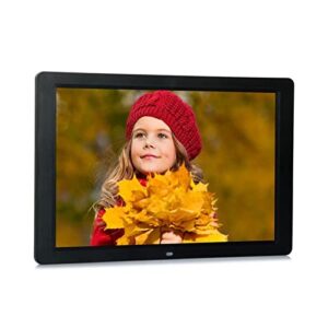 15 inch screen led backlight hd 1280 * 800 digital photo frame electronic album picture music movie full function good gift (color : c, size : us plug)