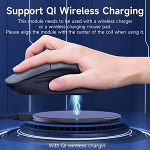Replacement Qi Wireless Charging Coin for Logitech G502, G703, G903, GPW Wireless Mouse, ONLY Compatible with Qi Wireless Charger, NOT Compatible with POWERPLAY Mouse Pad