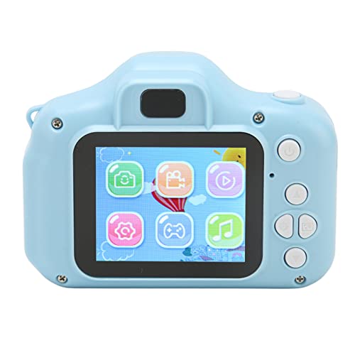 TOPINCN 2.0 Inches 8MP/1080P Kids Camera Selfie Camera 32GB Card Camera, Mini Camera Kids Rechargeable, Ideal Gift for Boys Girls