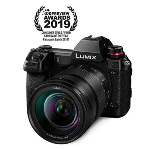 panasonic lumix s1 24.2mp digital mirrorless camera with 24-105mm f/4 lens (renewed)