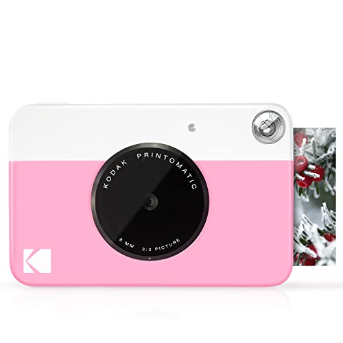 Kodak Printomatic Digital Instant Print Camera (Blue) & Printomatic Digital Instant Print Camera (Black) & Printomatic Digital Instant Print Camera (Pink)