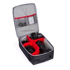 g-raphy camera bag camera cube dslr slr mirroless protection bag for cameras (nikon,sony olympus,canon,kodak,fujifilm,panasonic etc, lenses,and other accessories